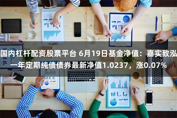 国内杠杆配资股票平台 6月19日基金净值：嘉实致泓一年定期纯债债券最新净值1.0237，涨0.07%