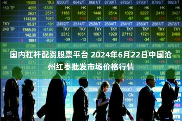 国内杠杆配资股票平台 2024年6月22日中国沧州红枣批发市场价格行情