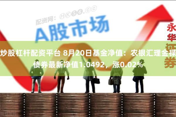 炒股杠杆配资平台 8月20日基金净值：农银汇理金禄债券最新净值1.0492，涨0.02%