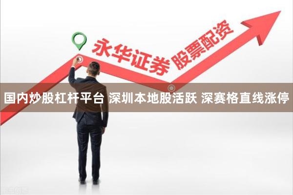 国内炒股杠杆平台 深圳本地股活跃 深赛格直线涨停