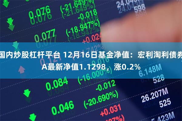 国内炒股杠杆平台 12月16日基金净值：宏利淘利债券A最新净值1.1298，涨0.2%