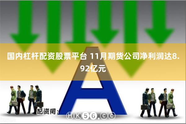 国内杠杆配资股票平台 11月期货公司净利润达8.92亿元